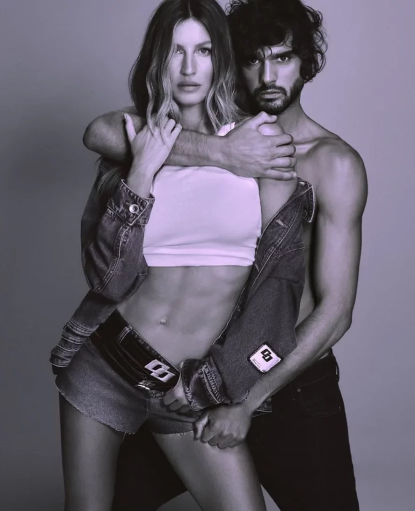 Marlon Teixeira faz campanha com Gisele Bündchen — Foto: Divulgação