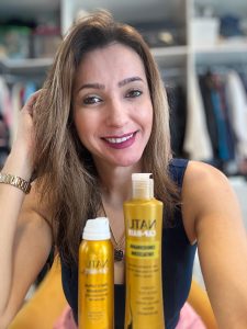 Raquel Rodrigues farmacêutica responsável por desenvolver o tônico capilar Natucap Hair - Foto divulgação