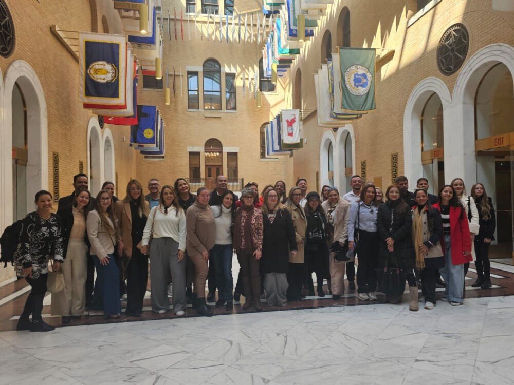 Empresários brasileiros visitam State House